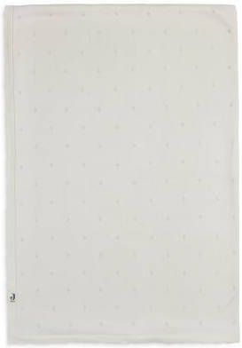 Jollein ledikantdeken pointelle ivory(100 centimeter x 150