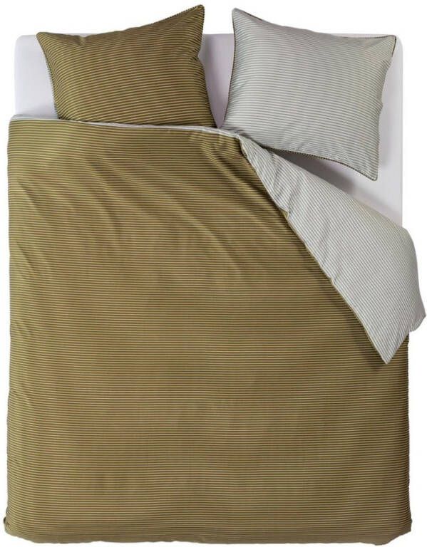 Beddinghouse Impact dekbedovertrekset van katoenblend 240TC inclusief kussenslopen