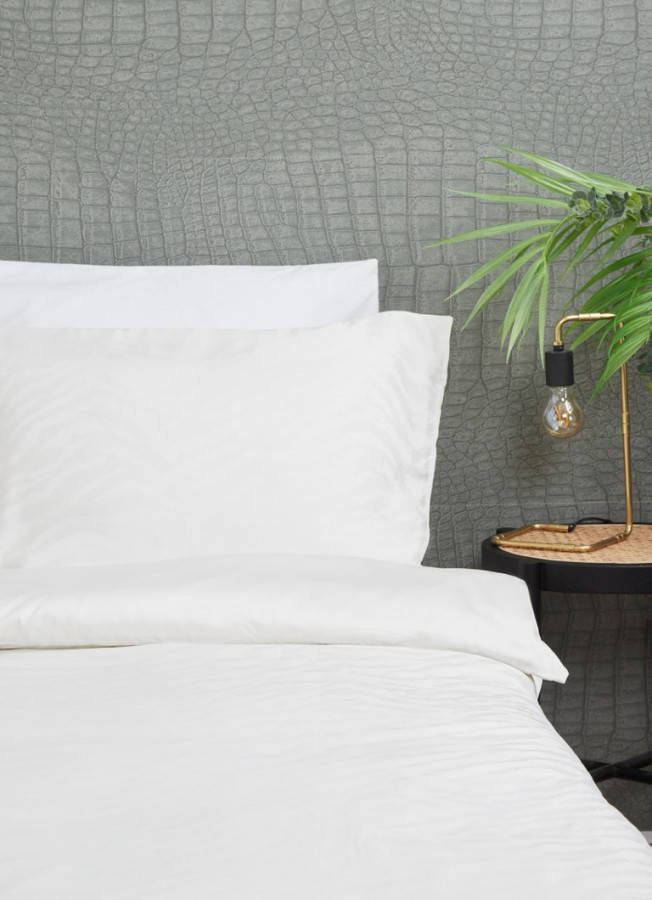 Essenza Belen Dekbedovertrek Lits jumeaux(240x200/220 Cm + 2 Slopen) Katoen Vanilla