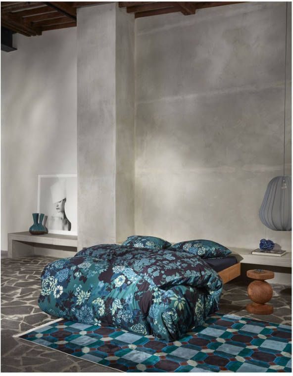 ESSENZA Flore dekbedovertrek van katoensatijn 200TC inclusief kussenslopen