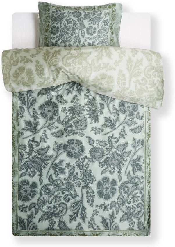 ESSENZA Maere dekbedovertrek van katoensatijn 300TC inclusief kussenslopen