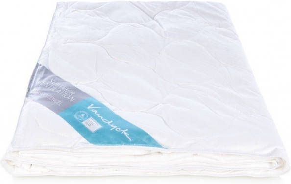 Vandyck Summer Ventilation solo zomerdekbed van katoen met vulling van tencel/bamboe