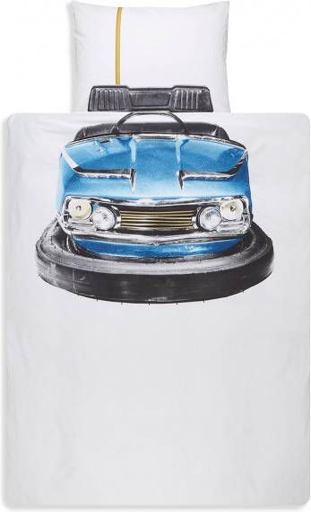 Snurk Beddengoed SNURK Bumper Car dekbedovertrek 1-persoons (140x200/220 cm + 1 sloop)
