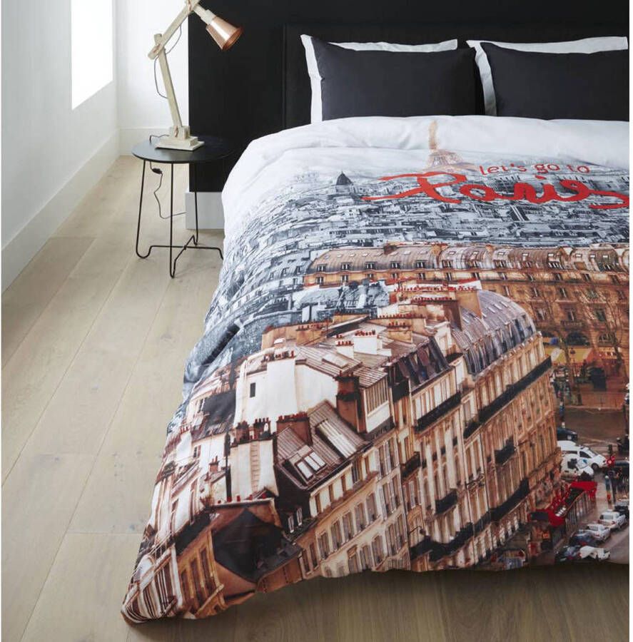 Ambiante dekbedovertrek Lets Go multikleur 240x200/220 Leen Bakker