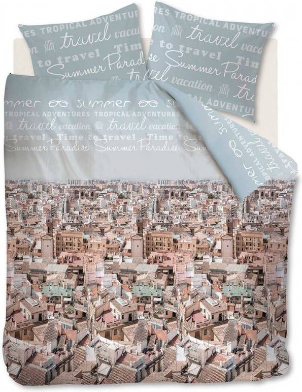 Ambiante dekbedovertrek Vacation multikleur 240x200/220 cm Leen Bakker