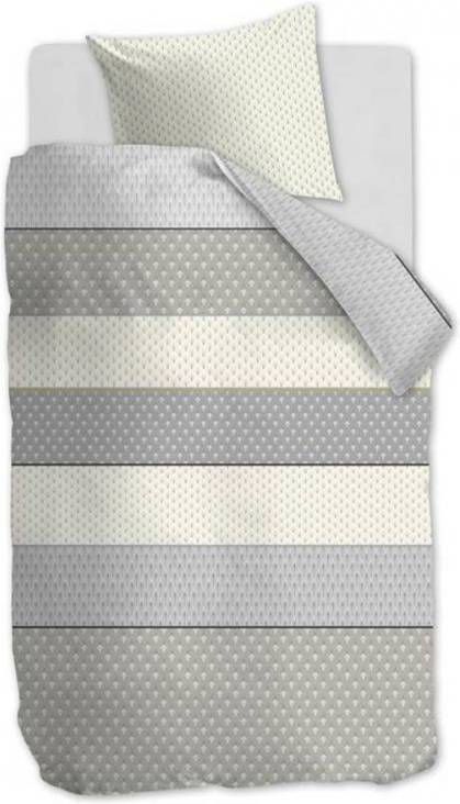 Ambiante Dyre Dekbedovertrek 1-persoons (140x200/220 Cm + 1 Sloop) Katoen Satijn Natural