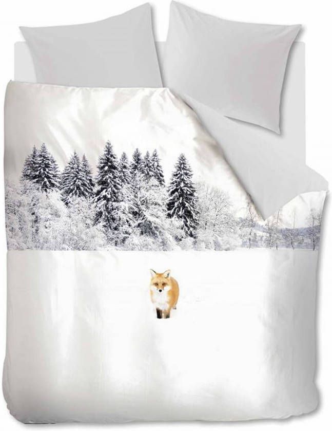 Ambiante Freja Dekbedovertrek 100% Microvezel 1 persoons(140x200/220 Cm + 1 Sloop) 1 Stuk(60x70 Cm) Grijs