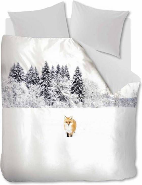 Ambiante Freja Dekbedovertrek Lits jumeaux(240x200/220 Cm + 2 Slopen) Microvezel Grey