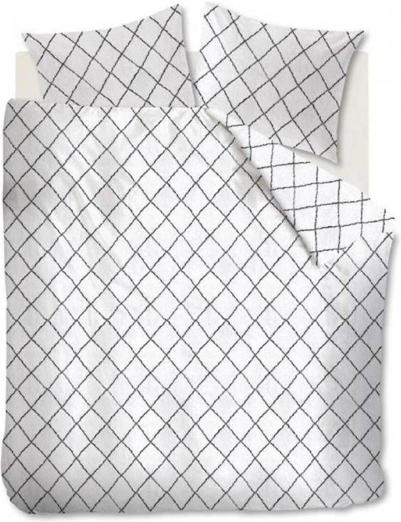 Ambiante Magnus Dekbedovertrek Lits jumeaux(240x200/220 Cm + 2 Slopen) Katoen Naturel