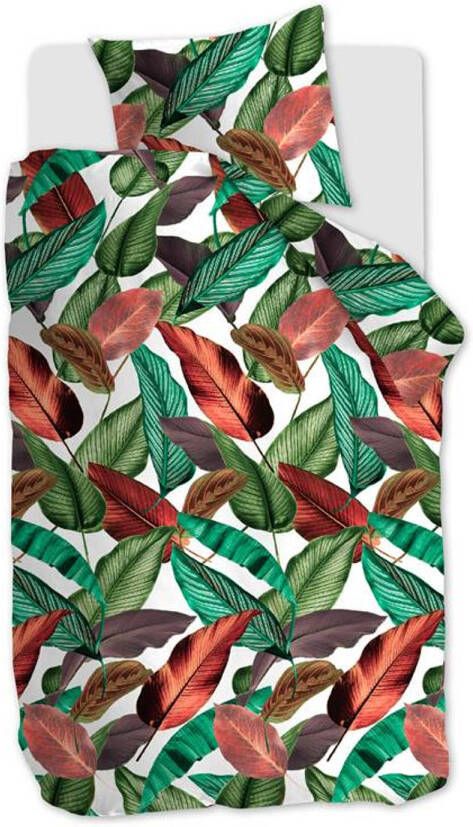 Ambiante Makoyana Dekbedovertrek 1 persoons(140x200/220 Cm + 1 Sloop) Katoen Satijn Multi