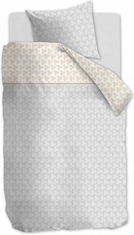Ambiante Otis Dekbedovertrek 1-persoons (140x200/220 Cm + 1 Sloop) Katoen Satijn Grey