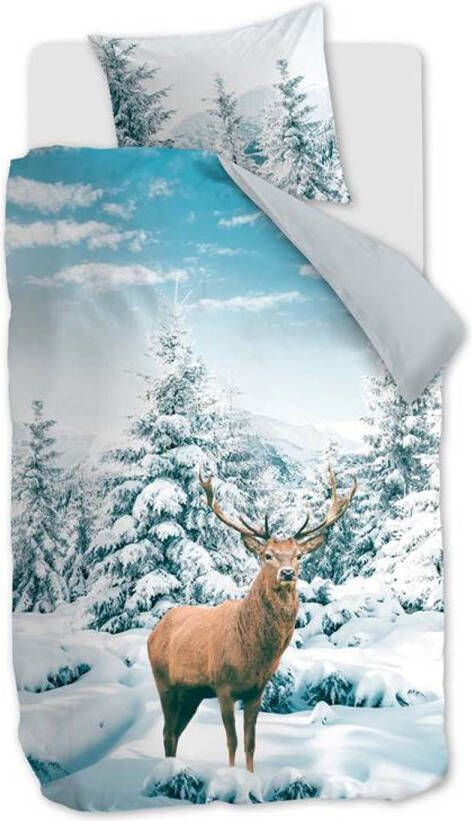 Ambiante Steffan Flanel Dekbedovertrek 1 persoons(140x200/220 Cm + 1 Sloop) Flanel Multi