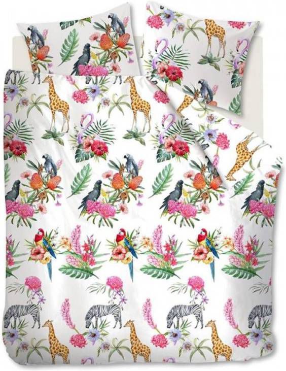 Ambiante Zaire Dekbedovertrek 2-persoons (200x200/220 Cm + 2 Slopen) Katoen Multi