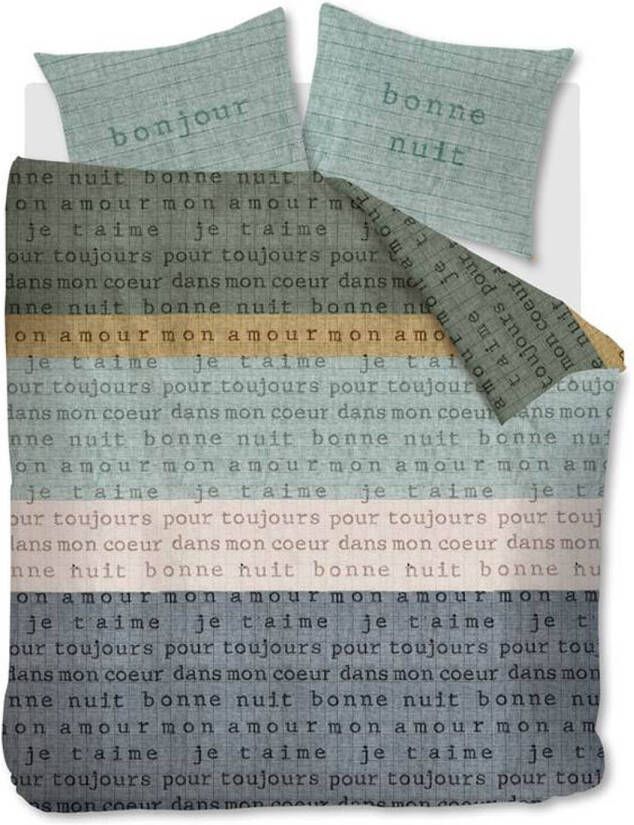 Ariadne at Home Checks Dekbedovertrek Lits jumeaux(240x200/220 Cm + 2 Slopen) Katoen Multi