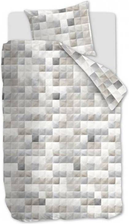 Ariadne at Home Colours Dekbedovertrek 1-persoons (140x200/220 Cm + 1 Sloop) Katoen Natural