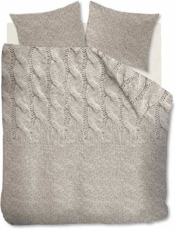 Ariadne at Home Cuddly Dekbedovertrek Lits-jumeaux (240x200/220 Cm + 2 Slopen) Katoen Naturel