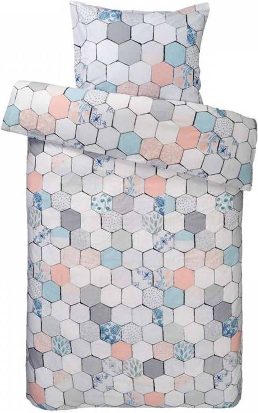 Ariadne At Home Together dekbedovertrek Pastel 2-persoons