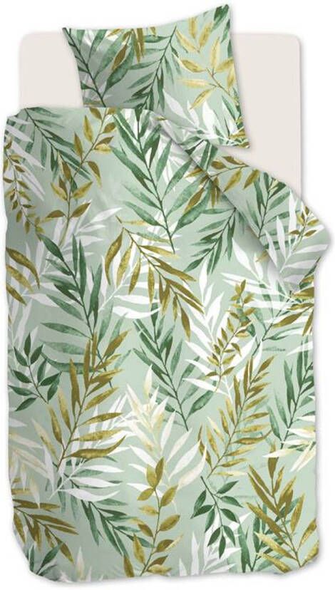 Ariadne at Home Earthy Dekbedovertrek 1 persoons(140x200/220 Cm + 1 Sloop) Katoen Green