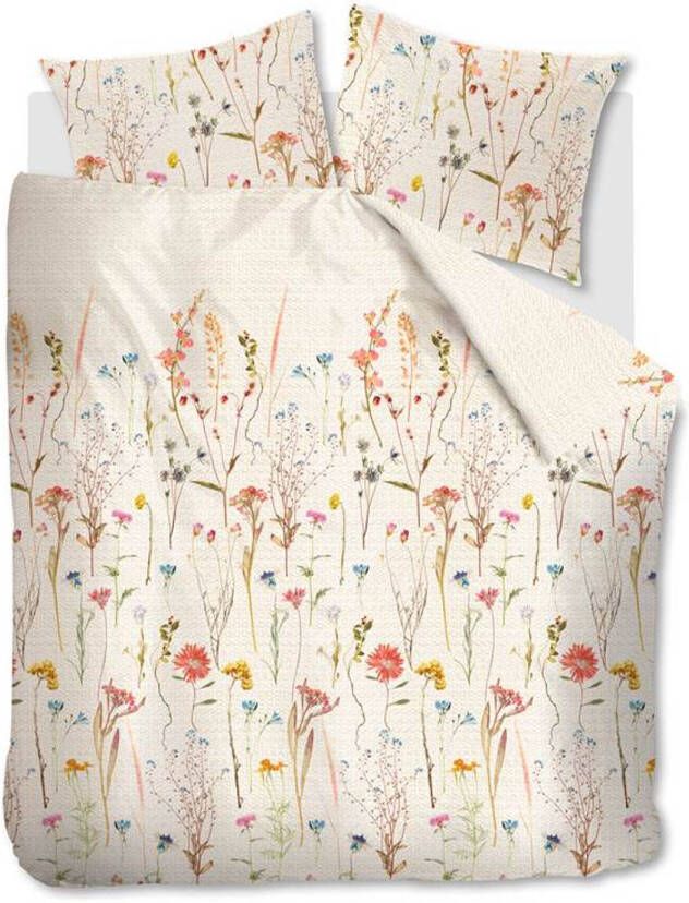 Ariadne at Home Flowered Dekbedovertrek Lits jumeaux(240x200/220 Cm + 2 Slopen) Katoen Off white