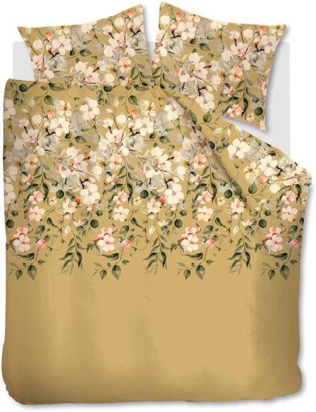 Ariadne at Home Nostalgia Dekbedovertrek Lits jumeaux(240x200/220 Cm + 2 Slopen) Katoen Oker