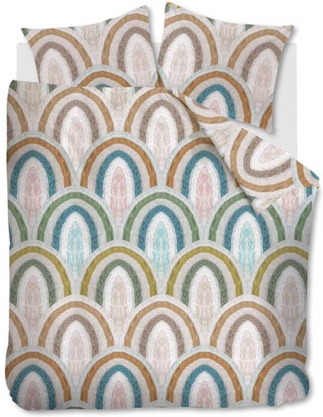 Ariadne at Home Rainbow Brights Dekbedovertrek 2 persoons(200x200/220 Cm + 2 Slopen) Katoen Multi