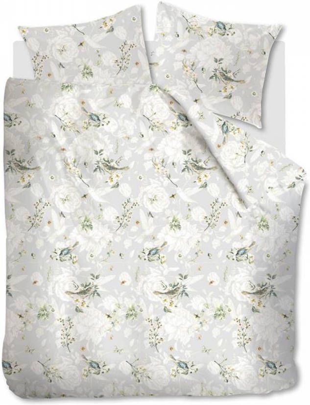 Ariadne at Home Romantic Garden Dekbedovertrek 2-persoons (200x200/220 Cm + 2 Slopen) Katoen Natural
