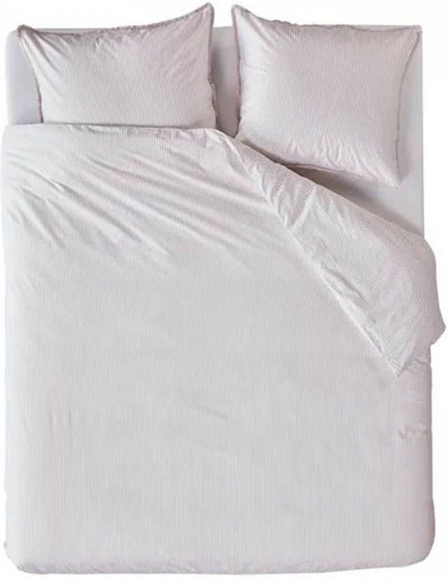 At Home By Beddinghouse Dekbedovertrek Minimalist Zand Lits jumeaux 240x200/220 Cm