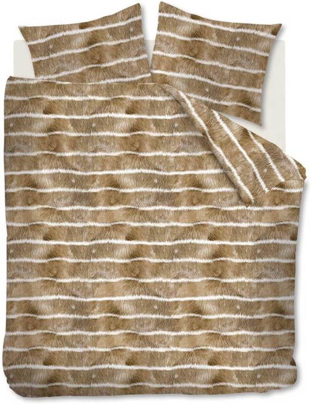 At Home Feston Dekbedovertrek Lits jumeaux(240x200/220 Cm + 2 Slopen) Katoen Natural