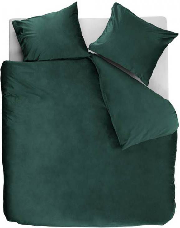 At Home by Beddinghouse dekbedovertrek Tender groen 200x220/220 cm Leen Bakker