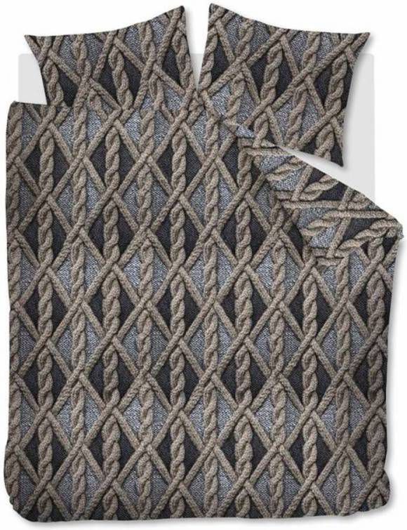 Beddinghouse Aran Knit Flanel Dekbedovertrek 2 persoons(200x200/220 Cm + 2 Slopen )