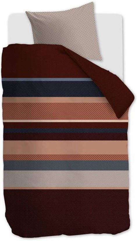 Beddinghouse Audrey Dekbedovertrek Lits jumeaux(240x200/220 Cm + 2 Slopen) Flanel Rood