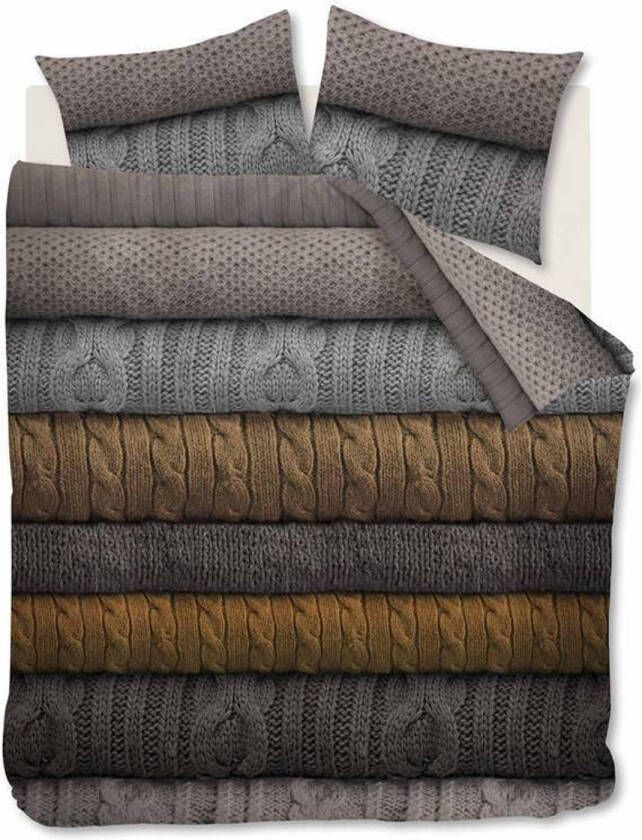 Beddinghouse Benwick Flanel Dekbedovertrek 1 persoons(140x200/220 Cm + 1 Sloop )