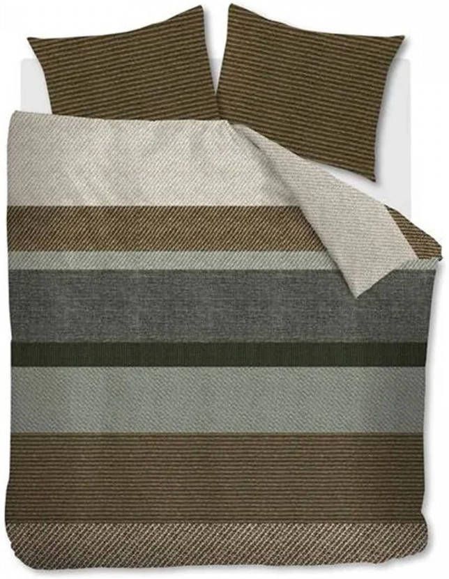 Beddinghouse katoenen dekbedovertrek lits jumeaux(dekbedovertrek 240x220 cm )