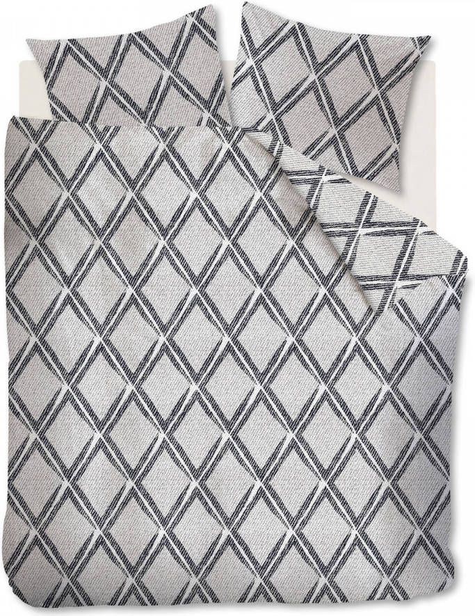 Beddinghouse Peru flanel dekbedovertrek Black 2-persoons