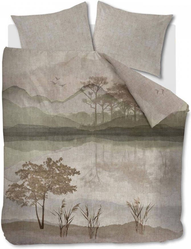 Beddinghouse Dekbedovertrek Repose Natural lits jumeaux(240 X 200/220 Cm )