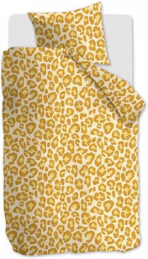 Beddinghouse Fabrice Dekbedovertrek 1 persoons(140x200/220 Cm + 1 Sloop) Katoen Yellow