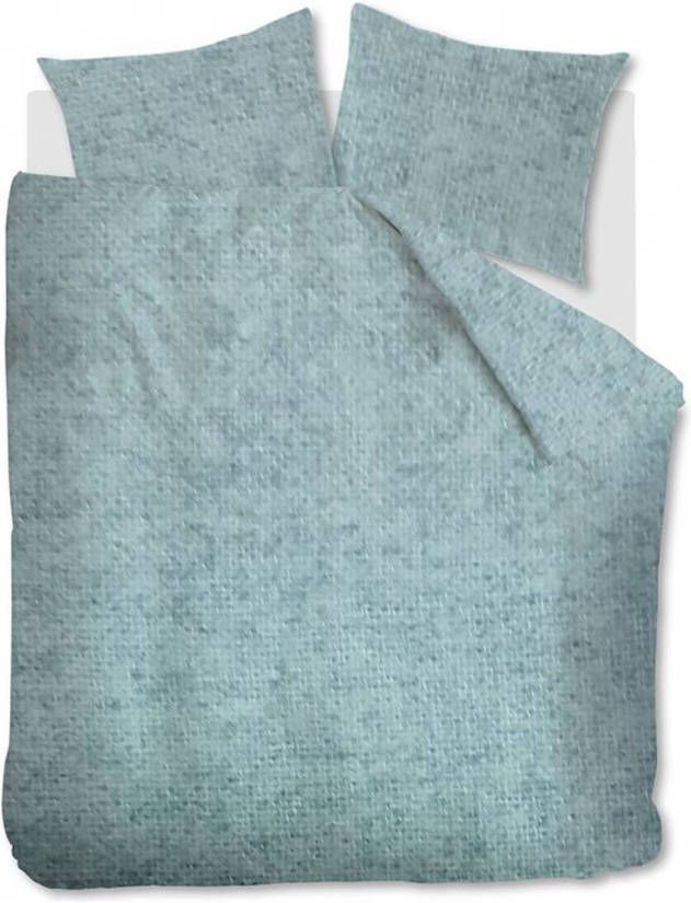 Beddinghouse Frost Flanel Dekbedovertrek Lits jumeaux(260x200/220 Cm + 2 Slopen) Flanel Blue