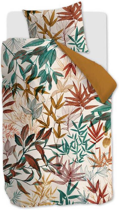 Beddinghouse Kyoto Dekbedovertrek 1 persoons(140x200/220 Cm + 1 Sloop) Katoen Satijn Multi