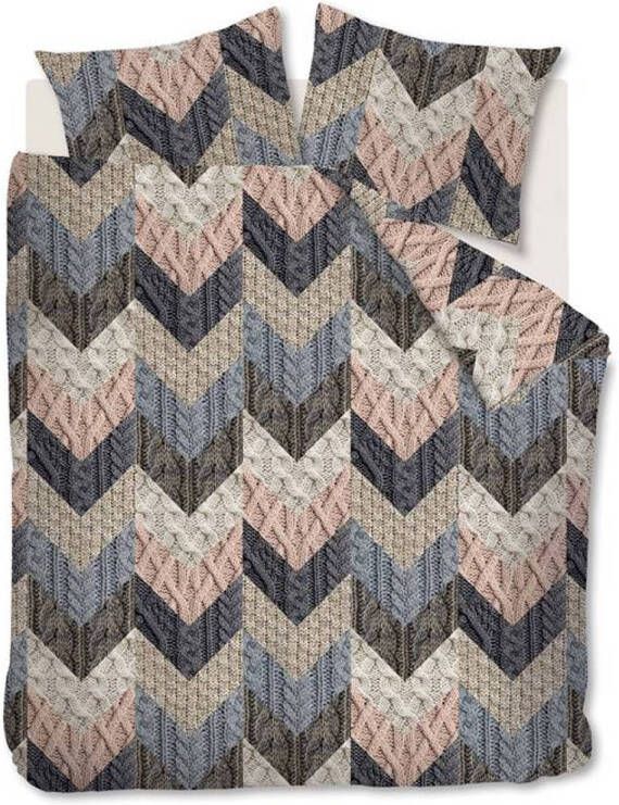 Beddinghouse Leeds Flanel Dekbedovertrek 2 persoons(200x200/220 Cm + 2 Slopen )