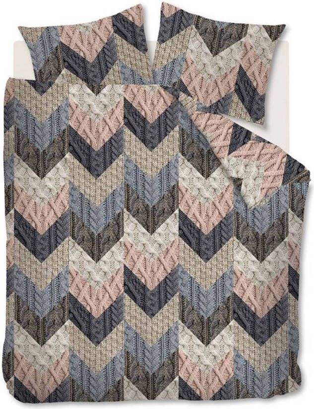 Beddinghouse Leeds Flanel Dekbedovertrek Lits jumeaux(240x200/220 Cm + 2 Slopen) Flanel Pastel