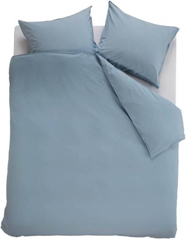 Beddinghouse Organic Basic Dekbedovertrek Lits jumeaux(240x200/220 Cm + 2 Slopen) Katoen Blue