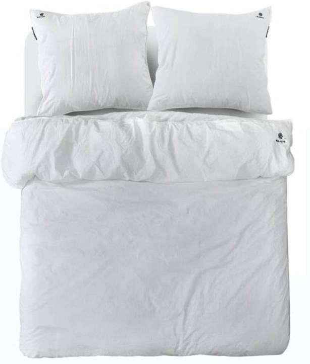 BLCKOUT Texas Dekbedovertrek 1 persoons(140x200/220 Cm + 1 Sloop) Percal Katoen Wit