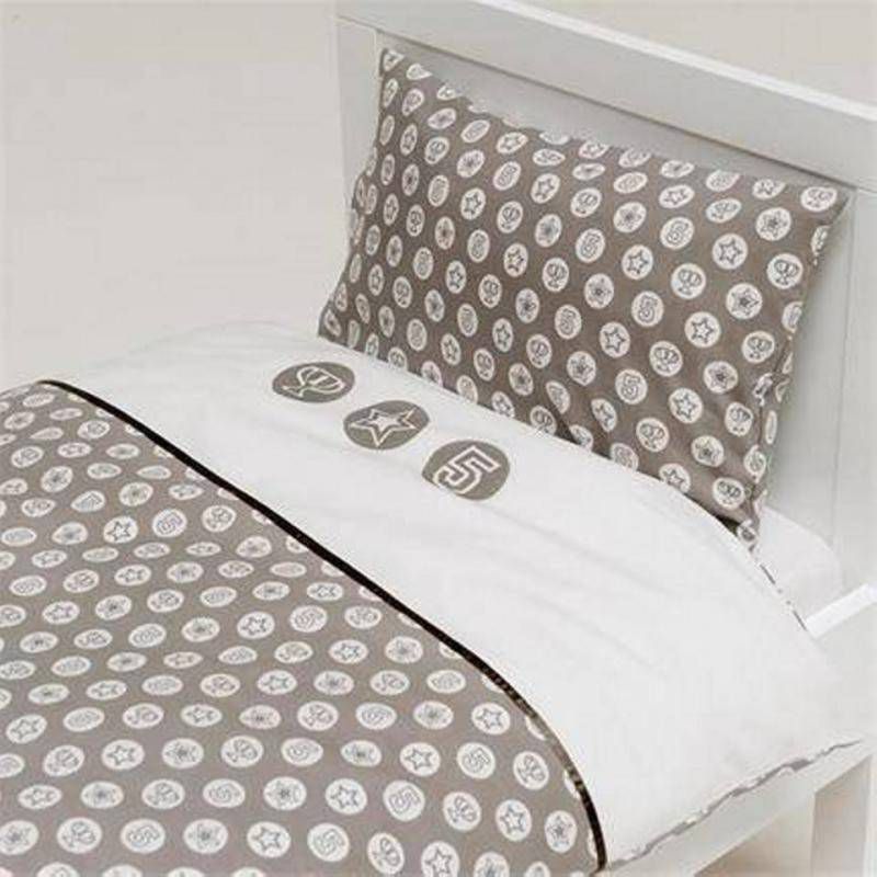 Briljant Baby Finn Dekbedovertrek 1 persoons(140x200/220 Cm)+ 1 Sloop(60x70 Cm )