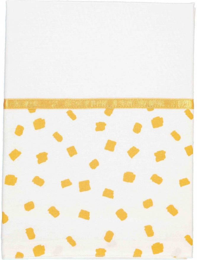 Briljant Baby Laken Flocks Katoen Honey 75x100cm
