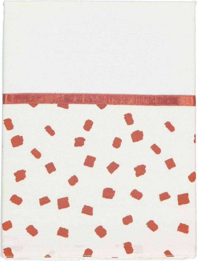 Briljant Baby Laken Flocks Katoen Picante 75x100cm