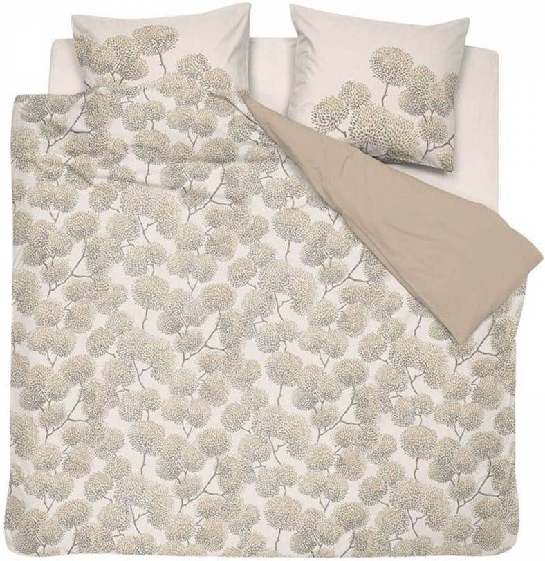 Cinderella Branche Dekbedovertrek 2 persoons(200x200/220 Cm + 2 Slopen) Katoen Natural