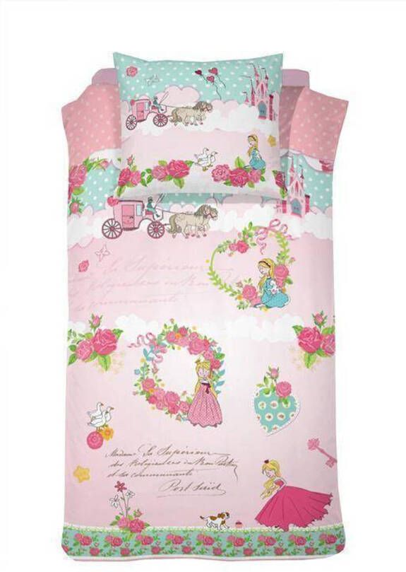 Cinderella Buttercup Dekbedovertrek 1 persoons(140x200 Cm + 1 Sloop )