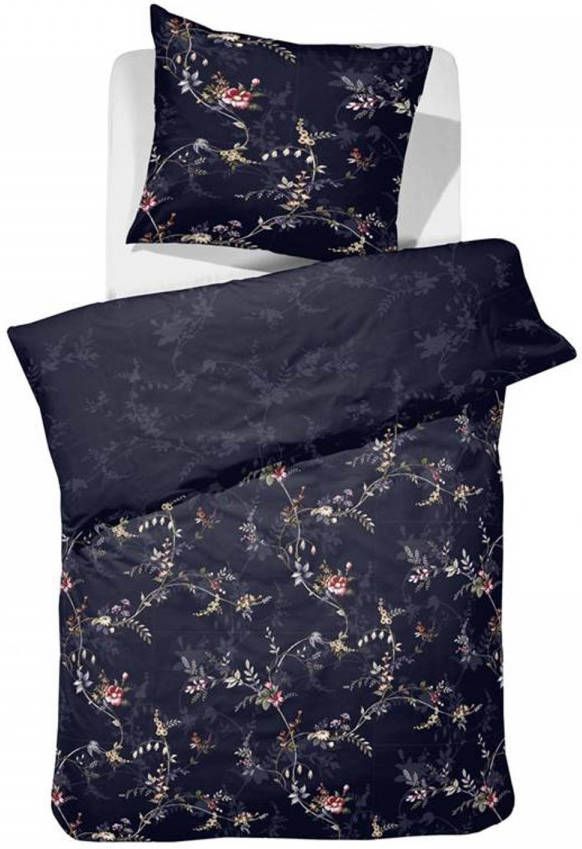 Cinderella Corolla Dekbedovertrek 1 persoons(140x200/220 Cm + 1 Sloop) Katoen Night Blue
