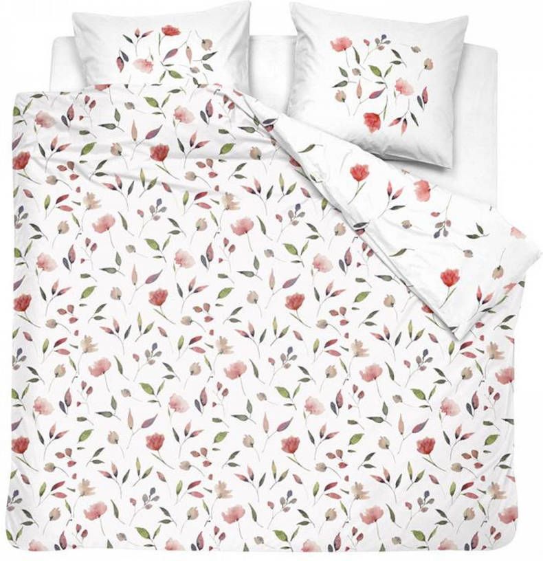 Cinderella Deerdre Dekbedovertrek Lits jumeaux(240x200/220 Cm + 2 Slopen) Katoen White