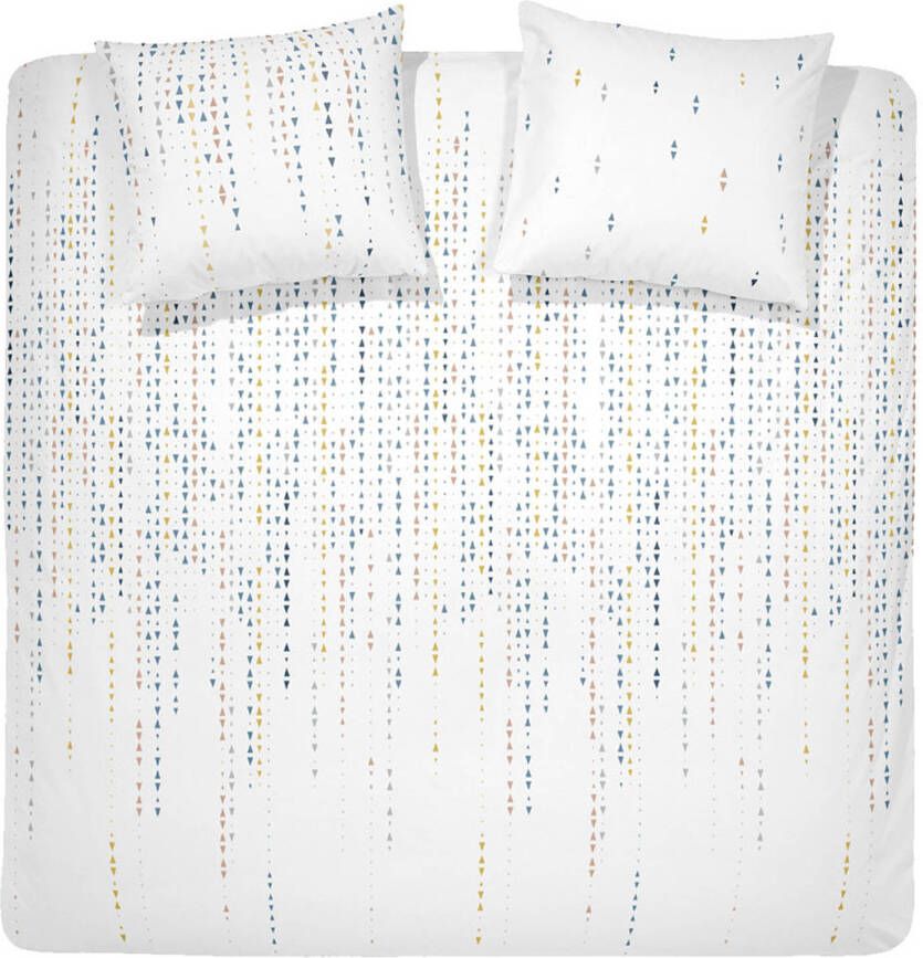 Cinderella Dekbedovertrek Triangolo White 200x200/220